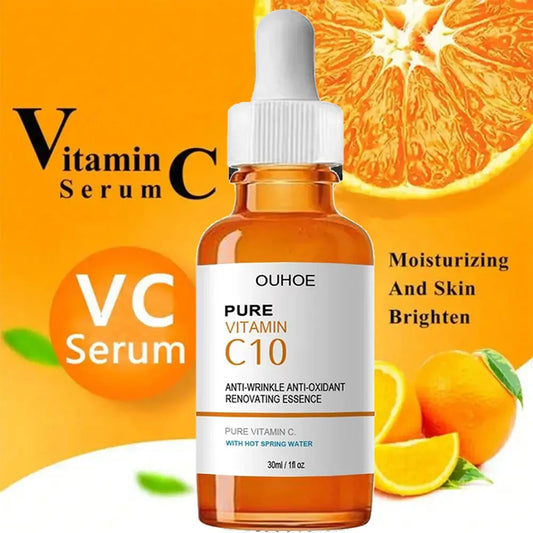 Vitamin C Anti-Aging Serum – Wrinkle Remover, Lifting & Firming, Brightening Essence for Radiant, Nourished Skin"