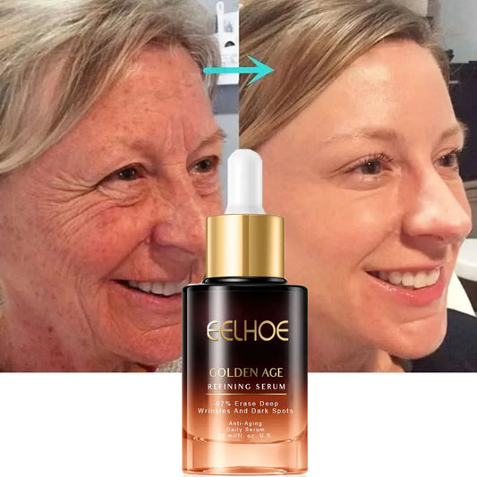 Golden Age Refining Serum – Instant Wrinkle Eraser, Lifting & Radiance Booster for Youthful Skin"The ultimate elixir for youthful, radiant skin."